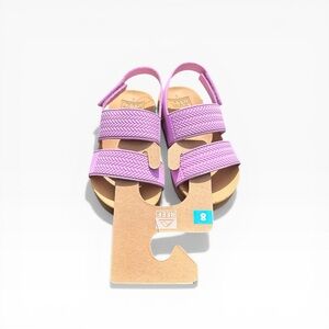 Reef Little Water Vista Sandals Taffy Purple Toddler 8 NWT